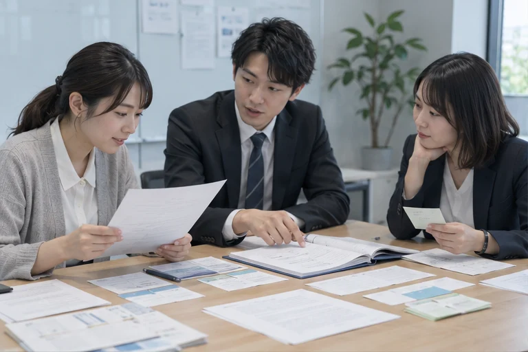 業務支援・BPOの業務をイメージした生成写真